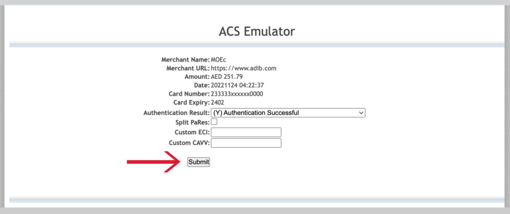 ACS Emulator